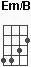 chord-Em-slash-B