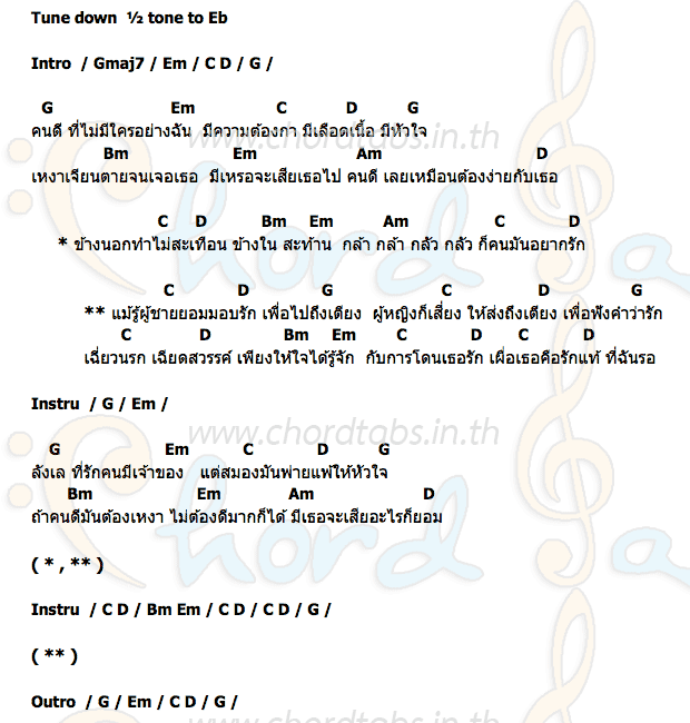 คอร์ด เตียงเสี่ยงรัก เจี๊ยบ เบญจพร