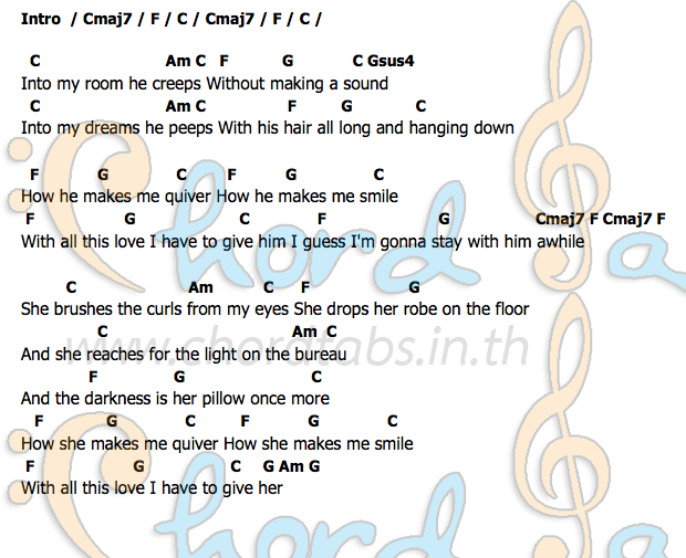 คอร์ด Stay_Awhile The Bells