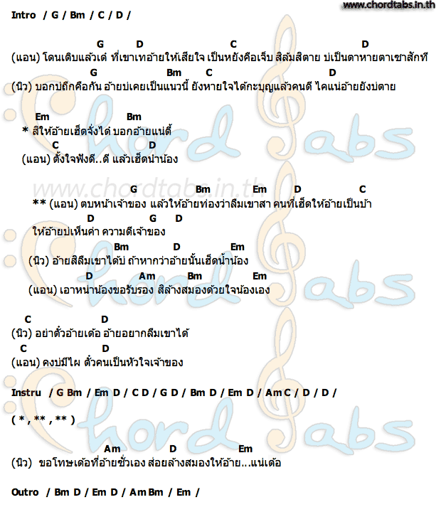 คอร์ด ล้างสมอง นิว มุกดา X แอน อรดี