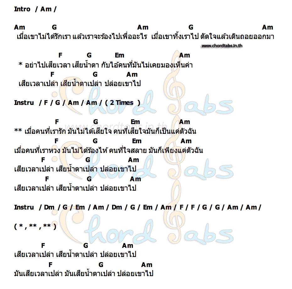 คอร์ด เสียเวลา เหล็กโคน x กางเกง