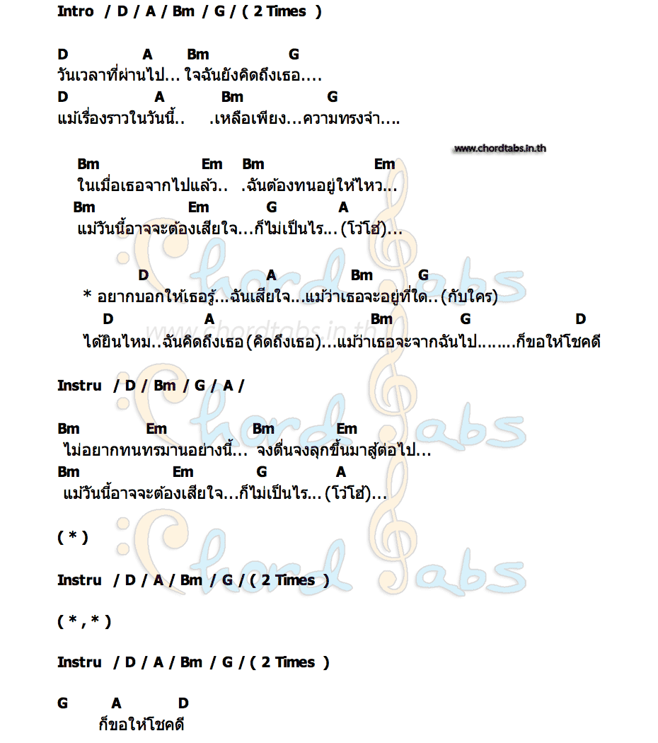 คอร์ด ฉันเสียใจ Smalldog