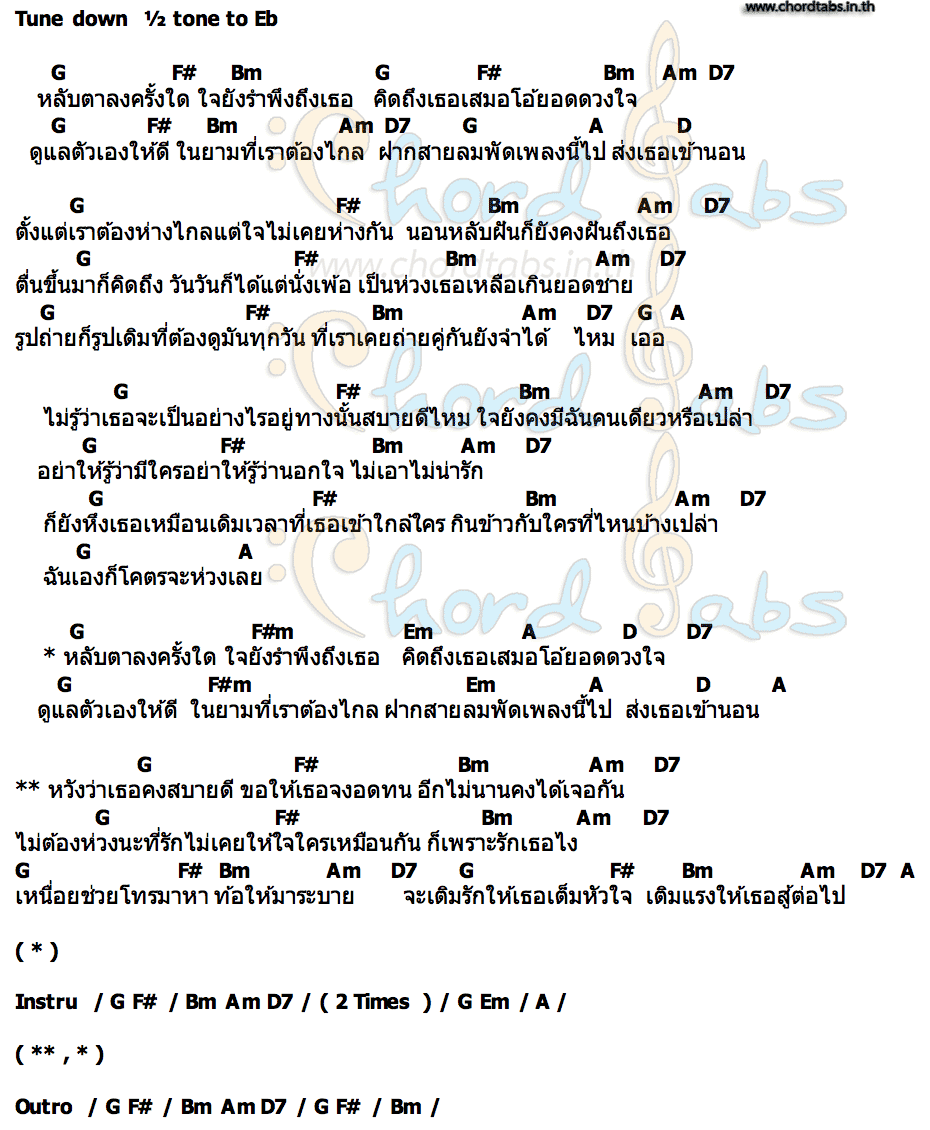 คอร์ด ยอดดวงใจ ออม สุปรียา