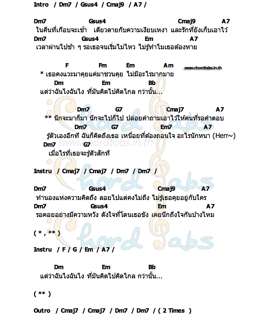 คอร์ด มามาไปไป (Herr) Pang Pattanan