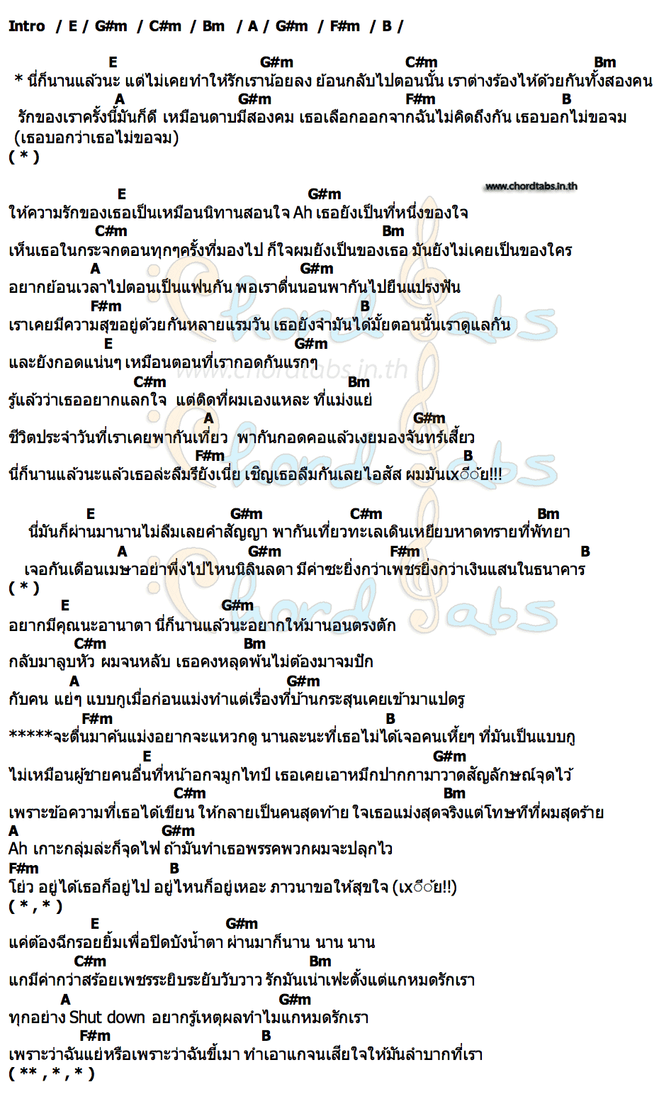 คอร์ด นานแล้วนะ Medkit.z x SYF x T Fri.z x 4 FILL x ZEEMON