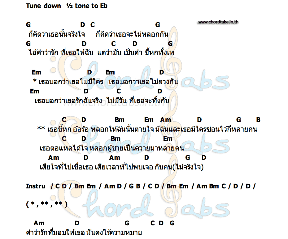 คอร์ด โง่เอง มารีน