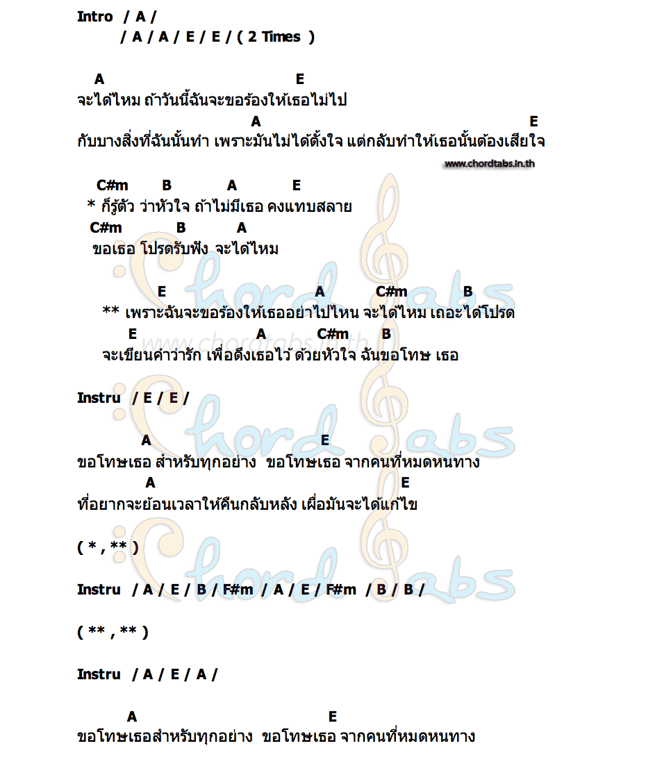 คอร์ด ได้โปรด Corncan (วงขอนแก่น)