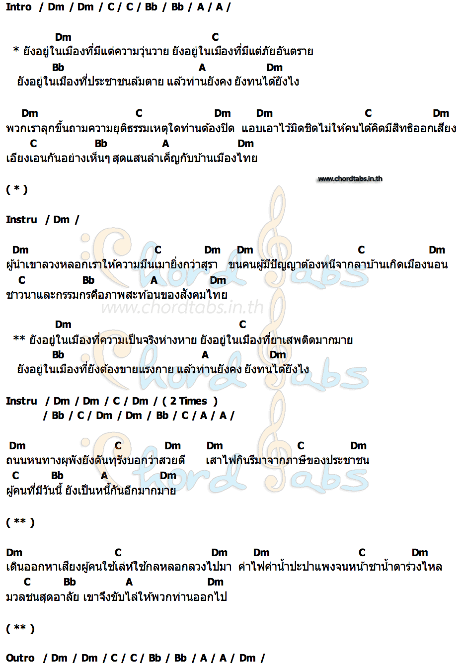 คอร์ด ยังอยู่ในเมือง วิจิตรชน