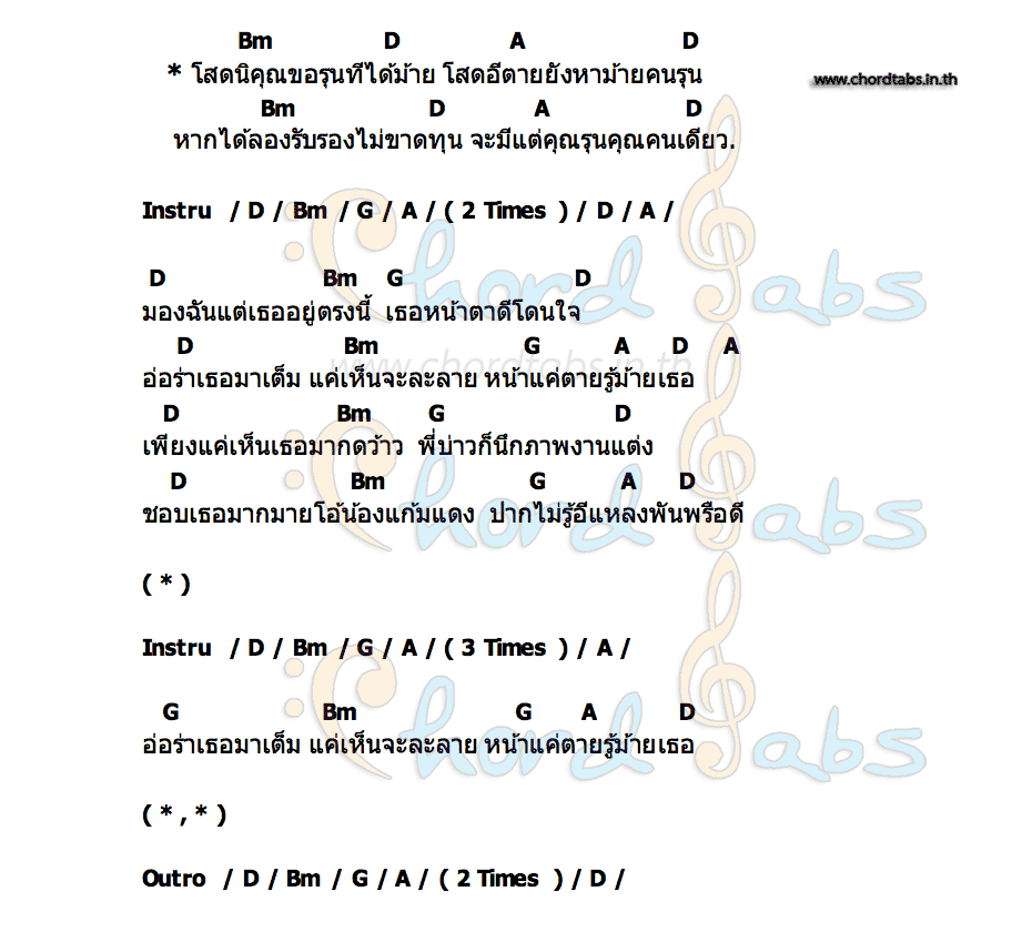 คอร์ด โสดนิคุณรุนทีได้ม้าย สก๊อตแลนด์