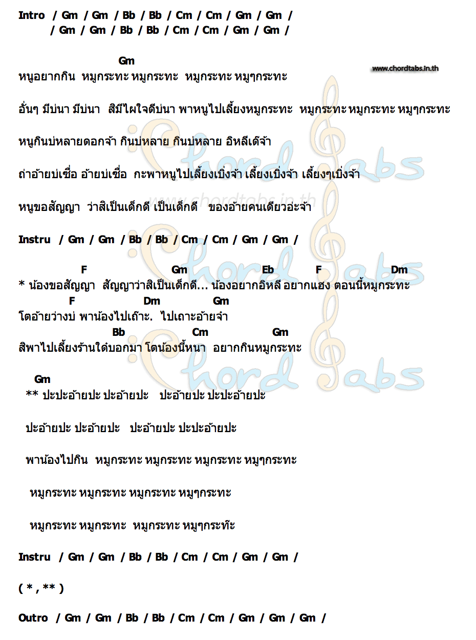 คอร์ด หมูกระทะ ไอซ์ สารคาม