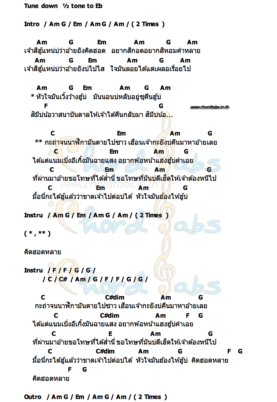 คอร์ด นาฬิกา นุเน๊ะ