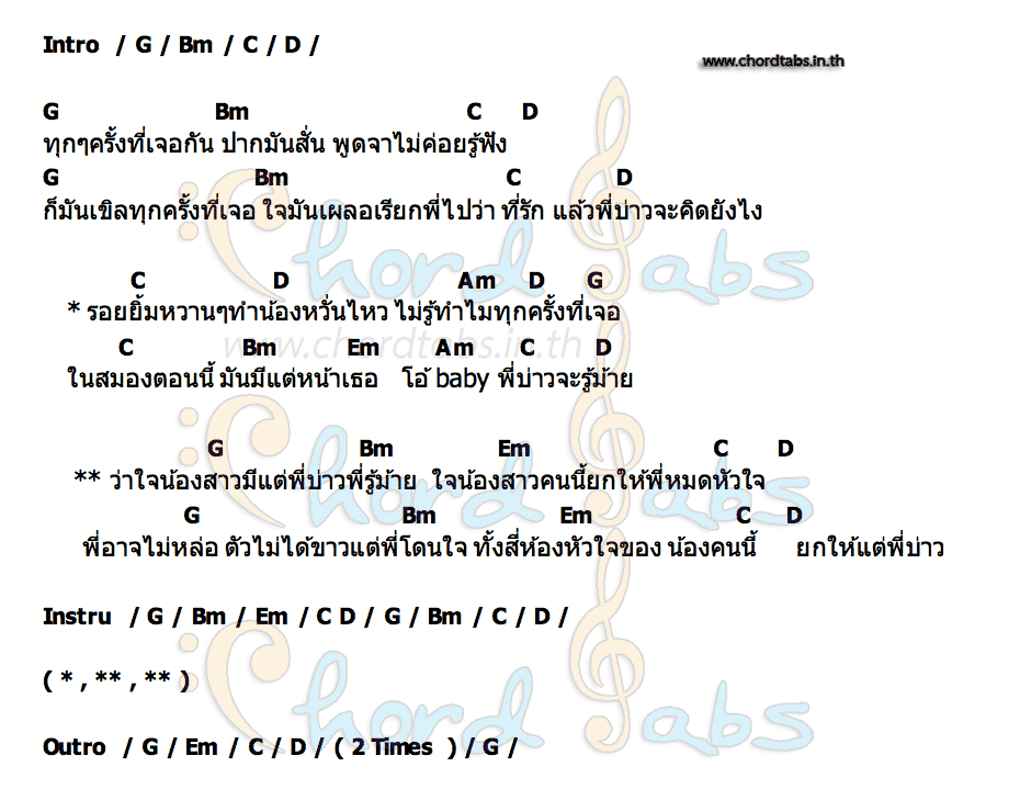คอร์ด พี่บ่าว แอ๊นDM005 & กุ๊กไก่ DM006