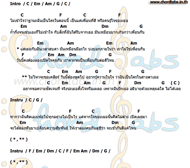คอร์ด ไม่ไหวจะเคลียร์ A-CARE