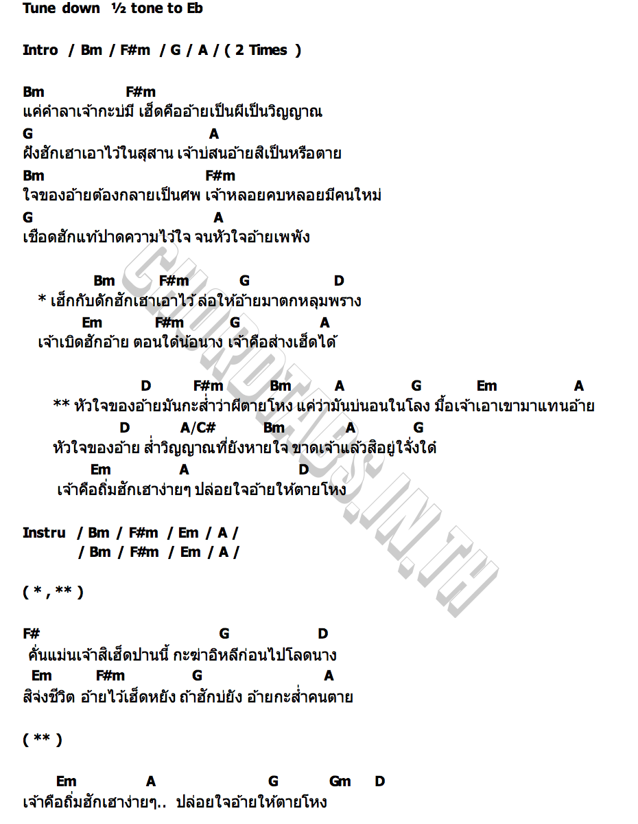 คอร์ด ใจตายโหง ศาล สานศิลป์ x นริศ อรัญรุตม์