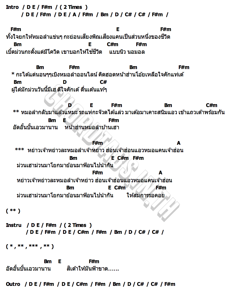 คอร์ด อัดอั้นบั้นเอว ผู้กำกับโบ้