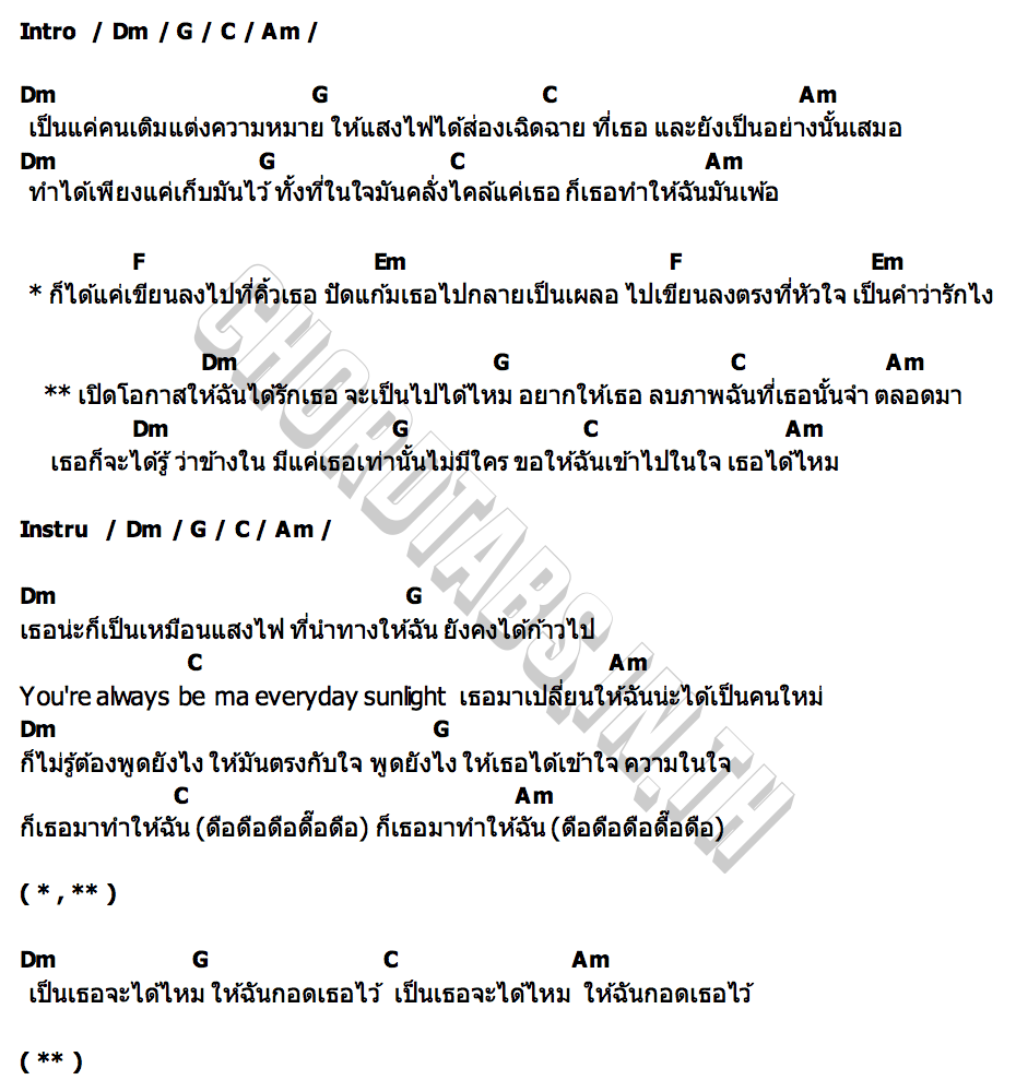 คอร์ด เขียนลงตรงหัวใจ GULF Kanawut