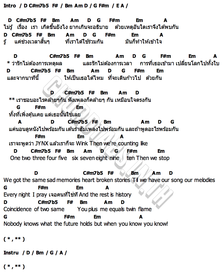 คอร์ด JYNX Ava x MyMateNate