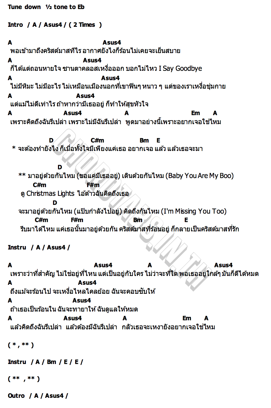 คอร์ด คริสต์มาสที่ร้อน (FIRE CHRISTMAS) พี่น้องป.4 x TikTok