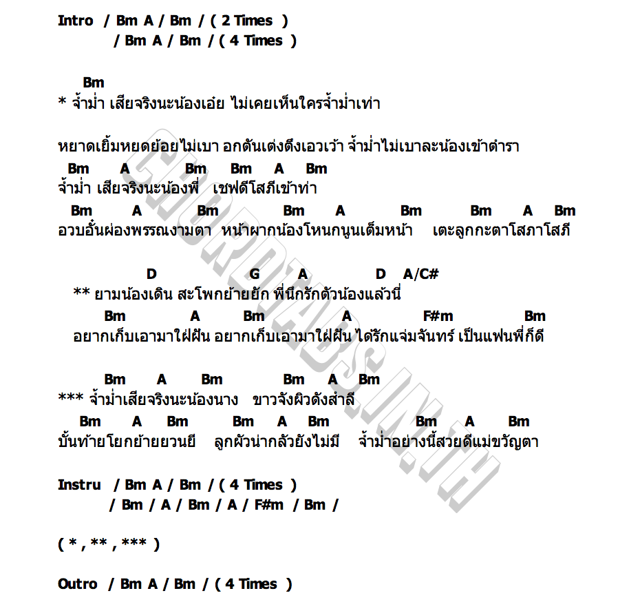 คอร์ด จ้ำม่ำ Fluke..ไอน้ำ