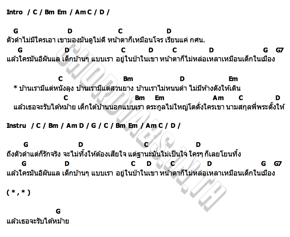 คอร์ด รับได้หม้าย วีรยุทธ์ จันทร์คง ซี.คิว