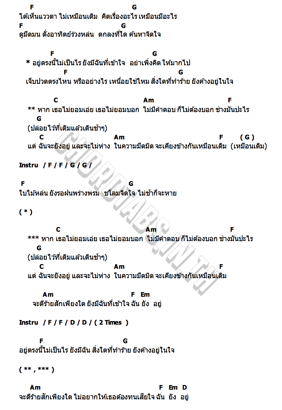 คอร์ด ช่างมัน New Travelers