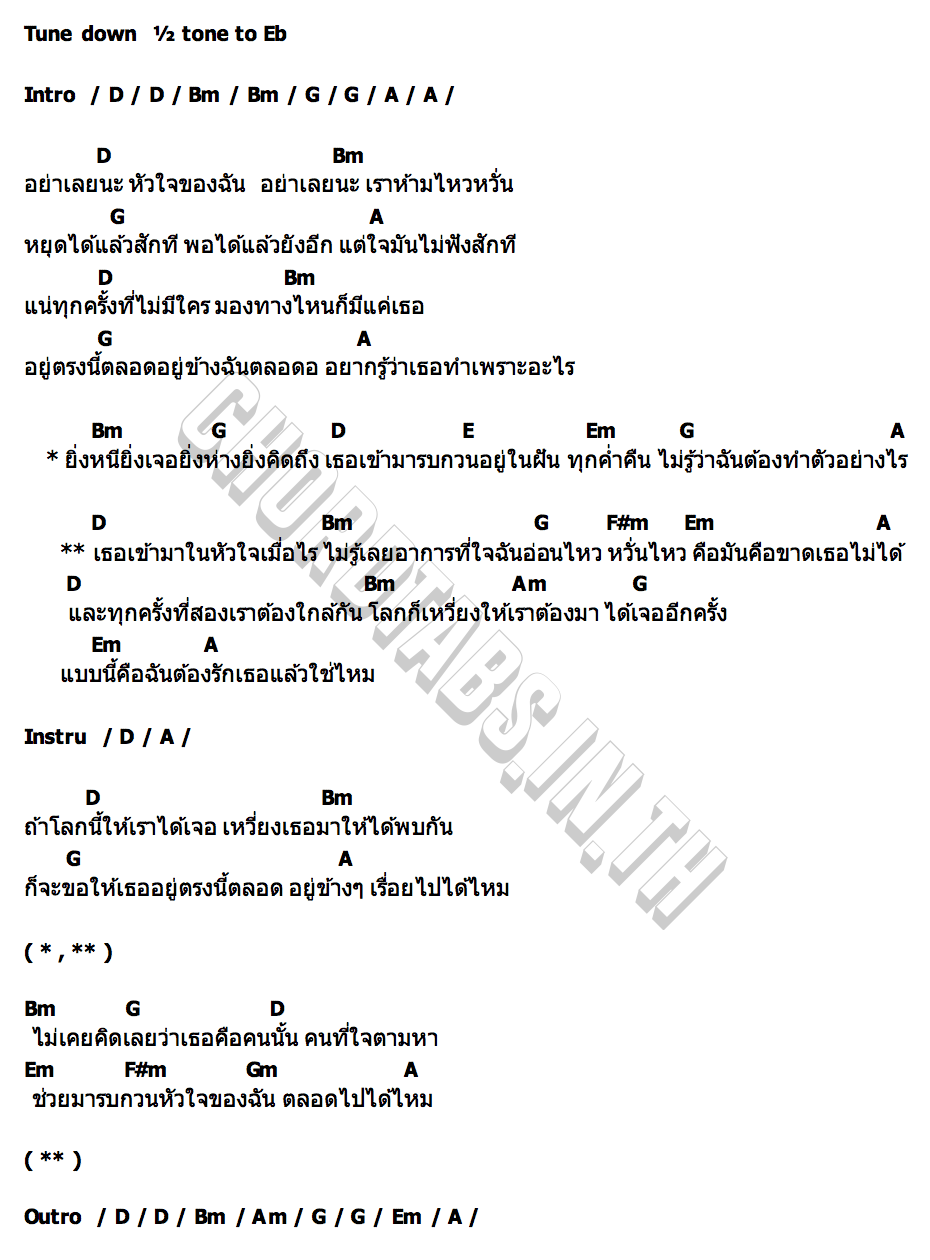 คอร์ด Unexpectedly (เหวี่ยง) Studio Wabi Sabi