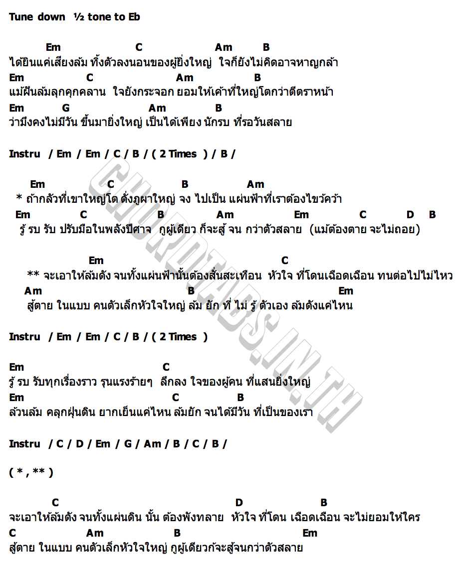 คอร์ด ตัวใหญ่ล้มดัง COMMANDER