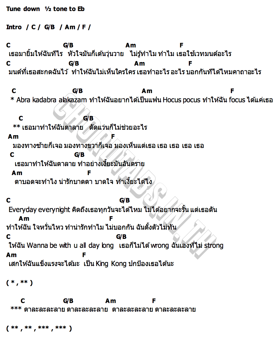 คอร์ด ตาลาย Payu Clark
