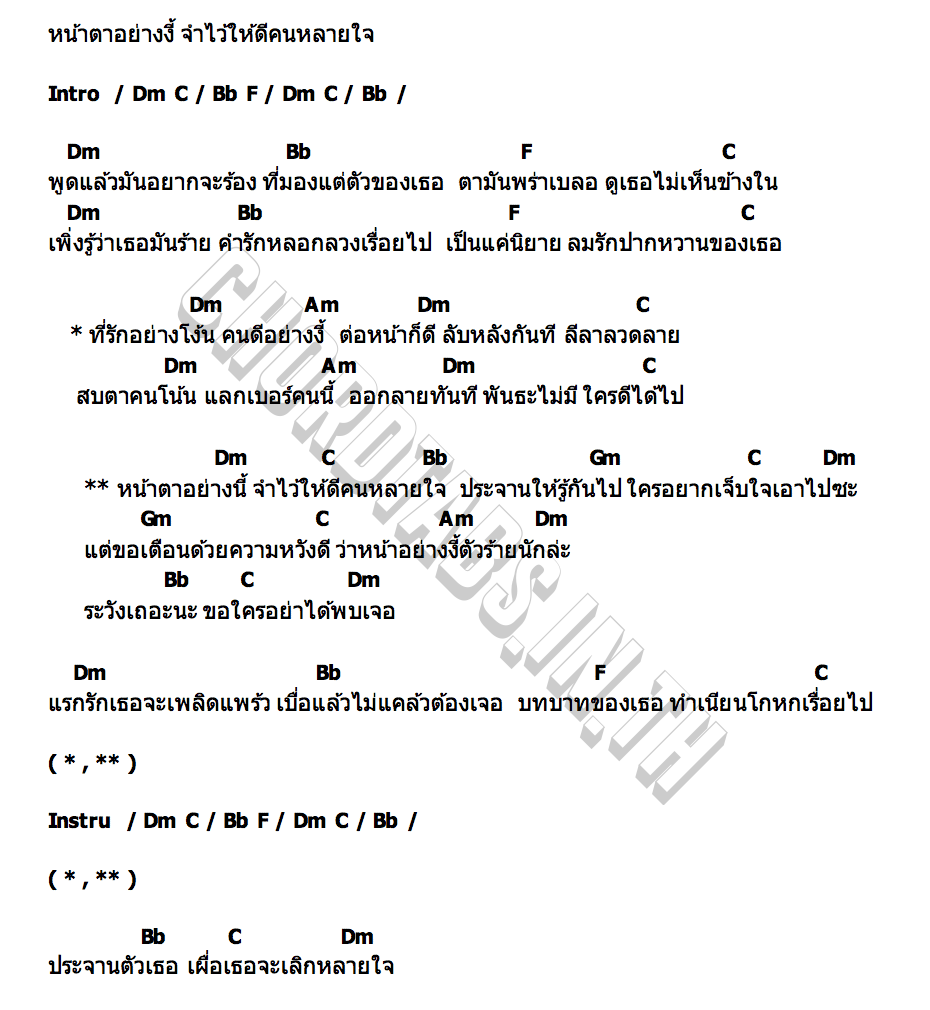คอร์ด ประจาน เอ ม็อบ Rsiam