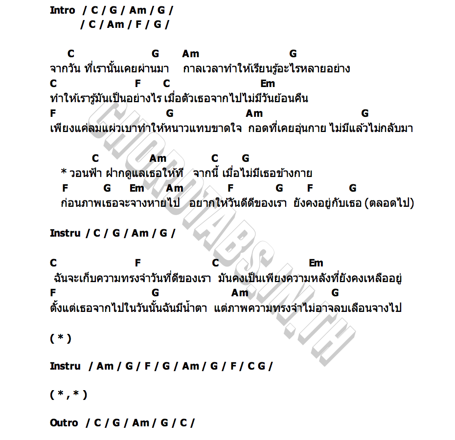 คอร์ด วอน School Rangers