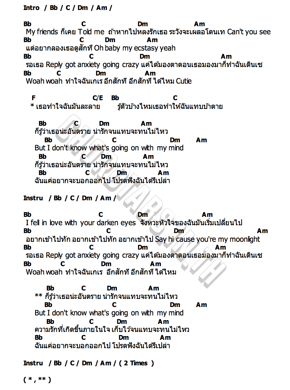 คอร์ด อันตราย (beware) The KYLE