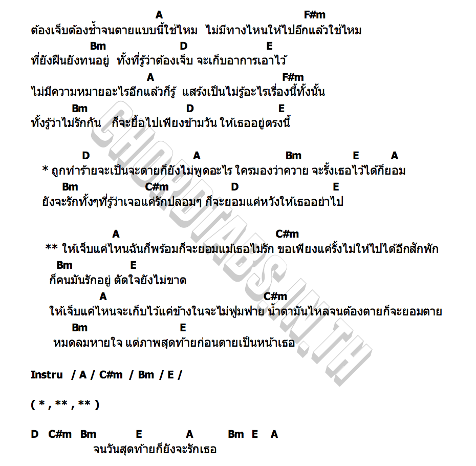 คอร์ด ภาพสุดท้ายก่อนตาย ฟิล์ม ศศิวิมล