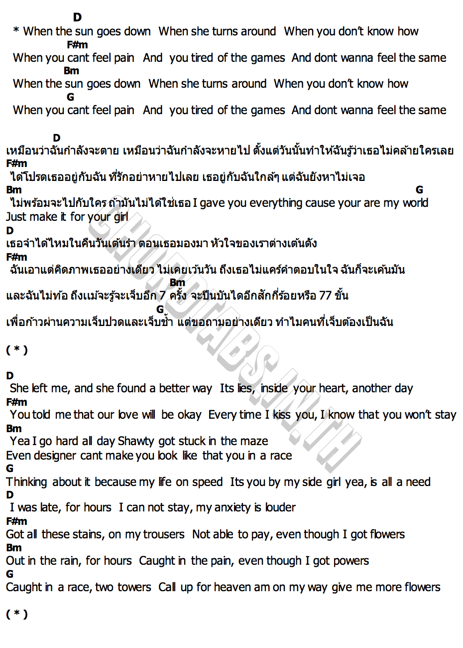 คอร์ด MOON XOON