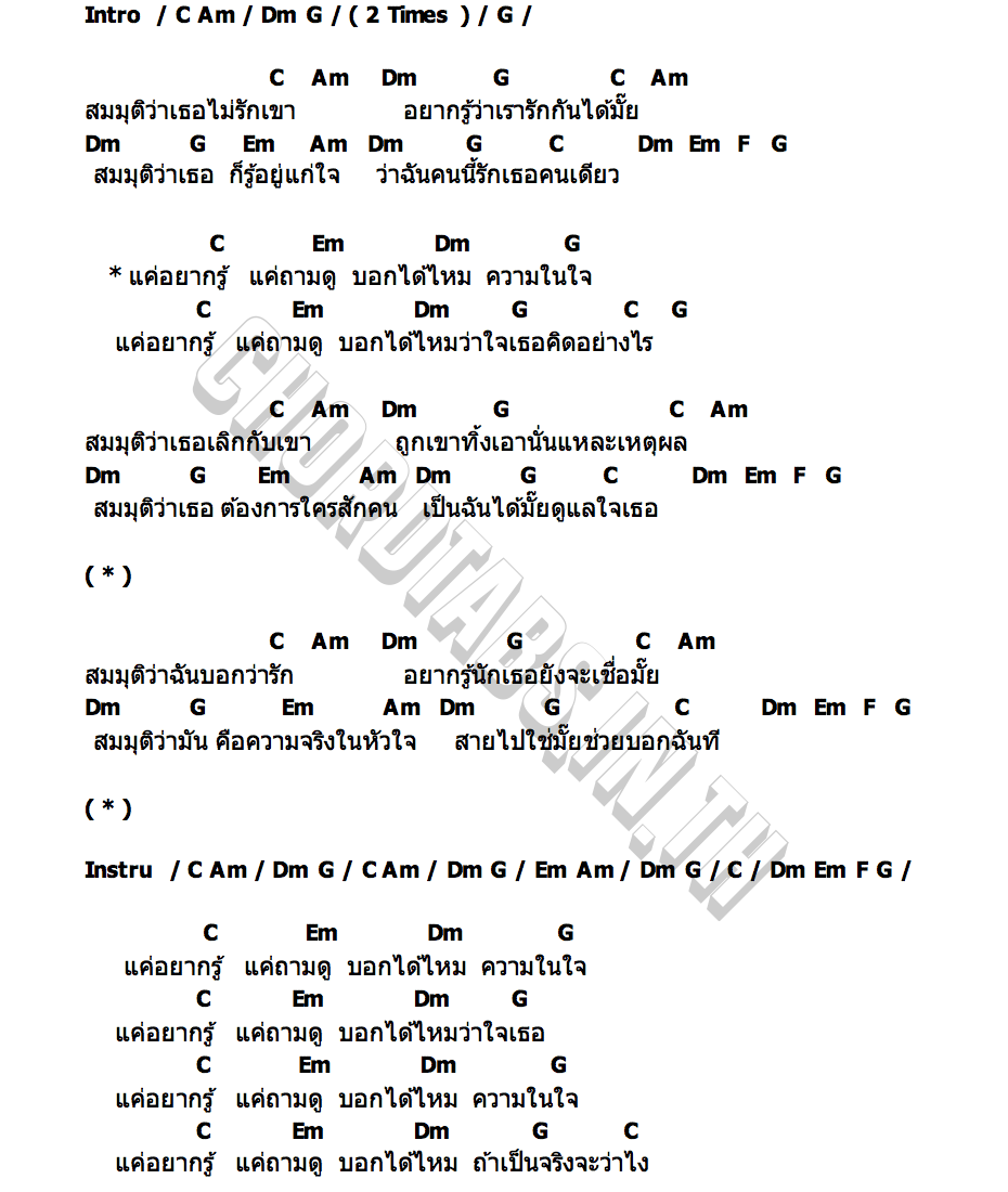 คอร์ด สมมุติ อีม โชติกา
