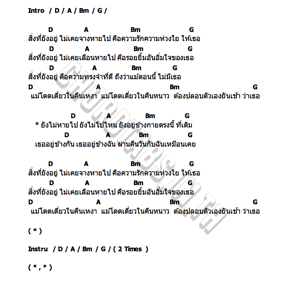 คอร์ด สารตกค้าง วงSucon
