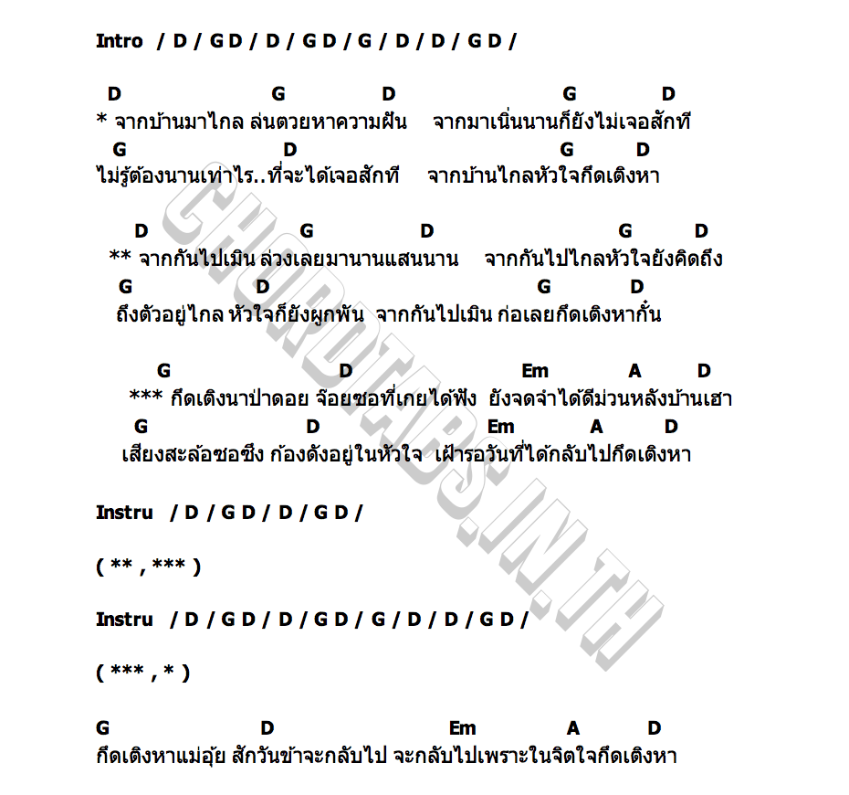 คอร์ด กึ๊ดเติง ฮันเตอร์