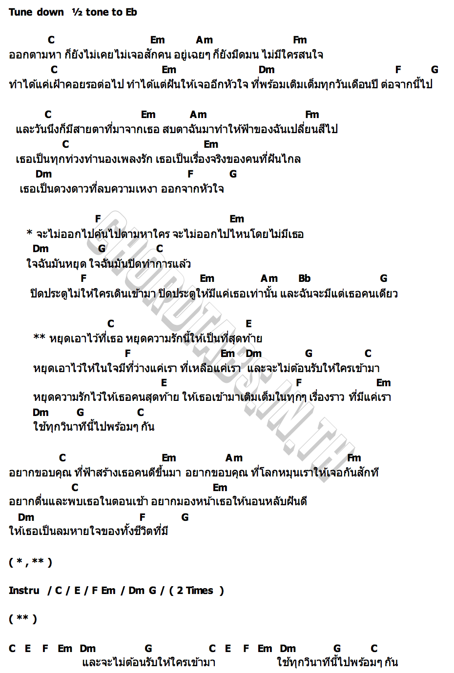 คอร์ด ปิดทำการ NINE