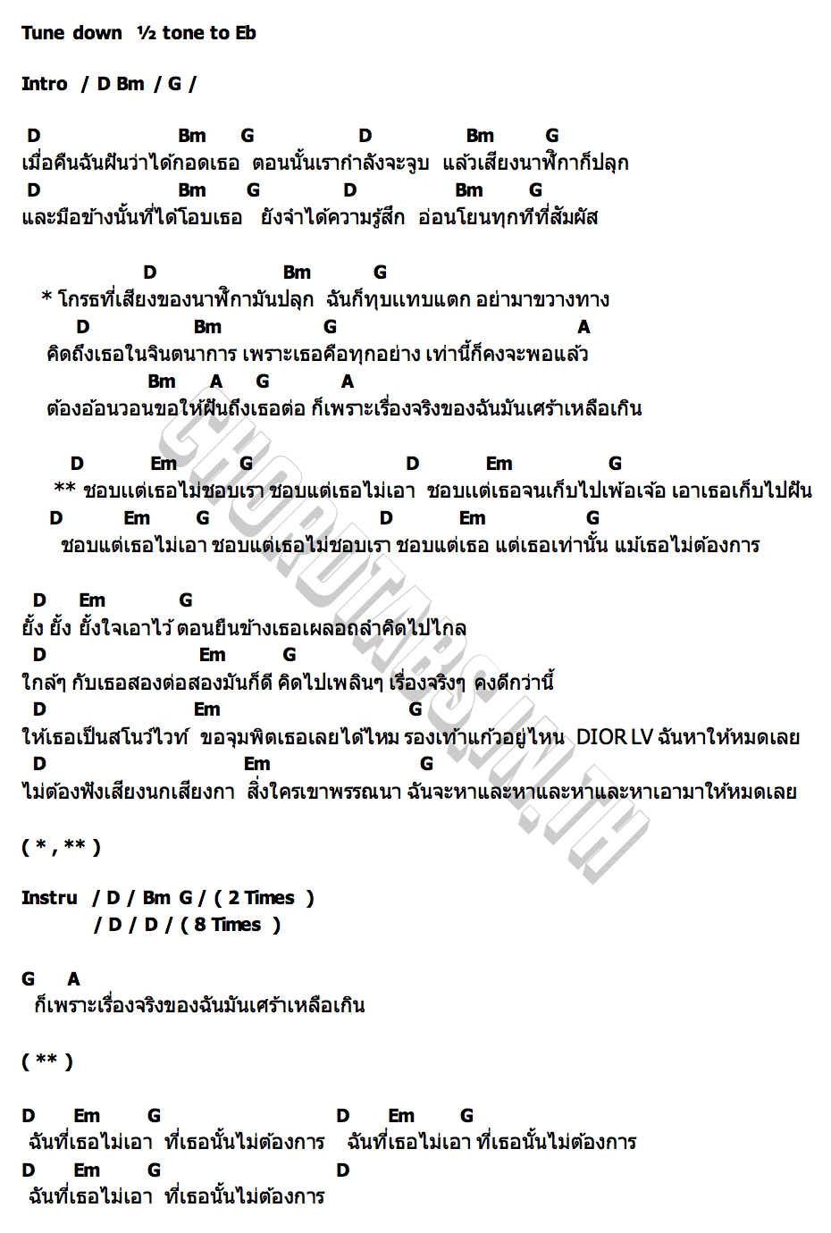 คอร์ด ชอบแต่เหมียว TINY TITAN