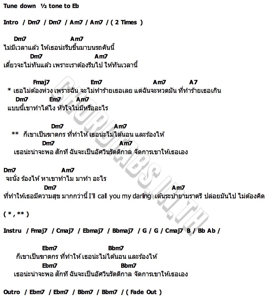 คอร์ด ฆาตกร HumbleP
