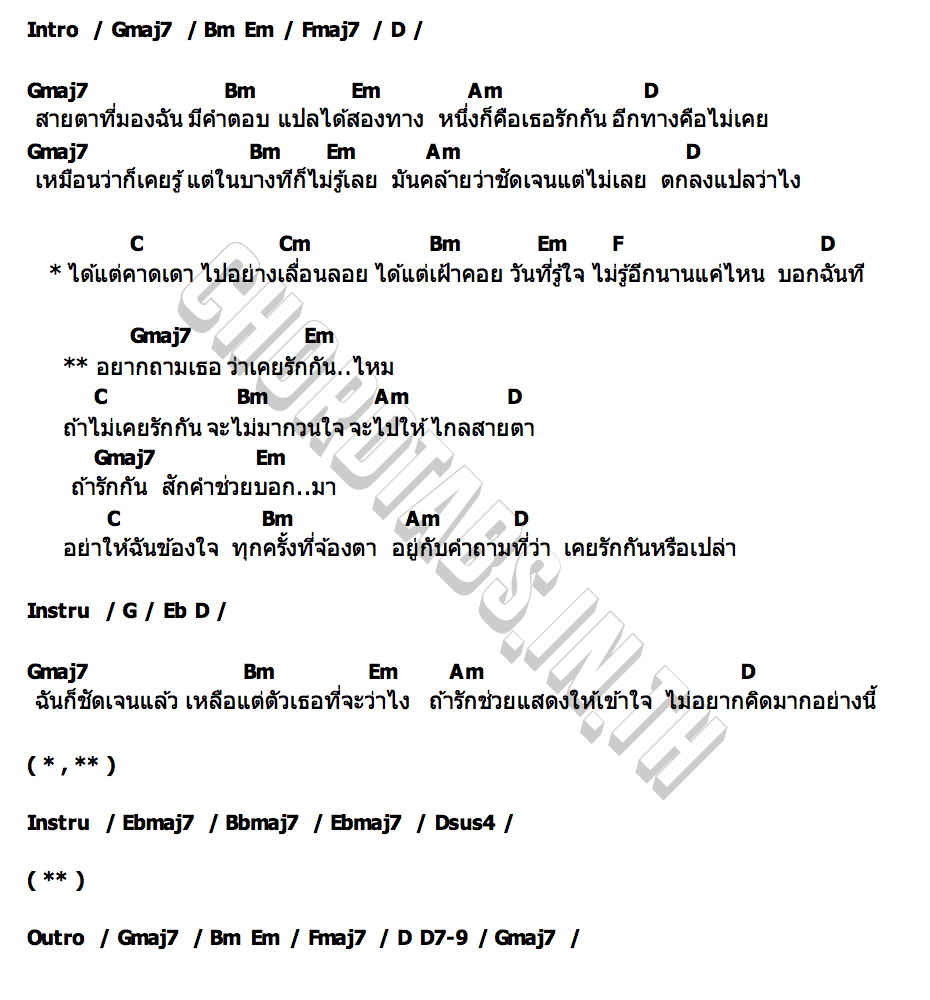 คอร์ด แปลได้สองทาง Atom Chanakan