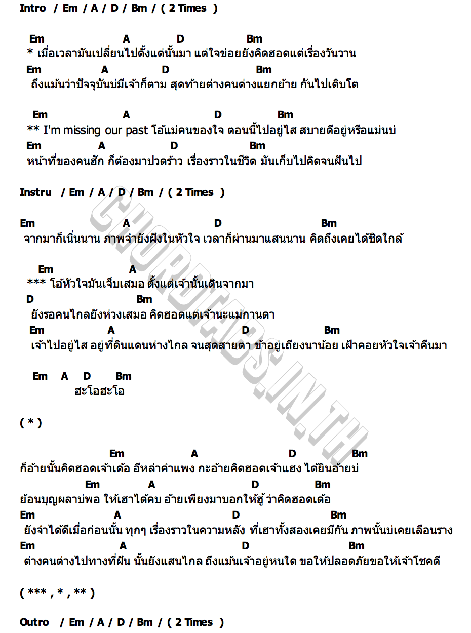 คอร์ด แยกย้ายเติบโต SOPHANA x GX2 x ก้อง ห้วยไร่