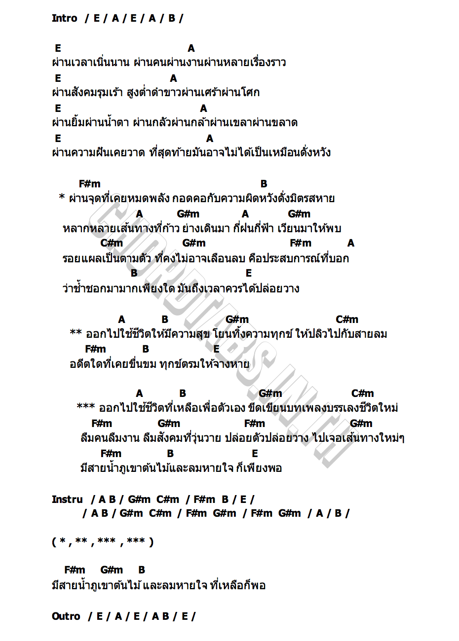 คอร์ด ผ่าน ชัย นาทวี