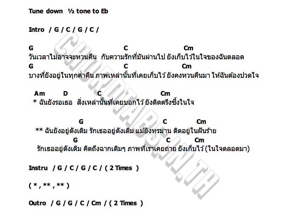 คอร์ด ภาพที่ไม่ลืมเลือน Bullysociety
