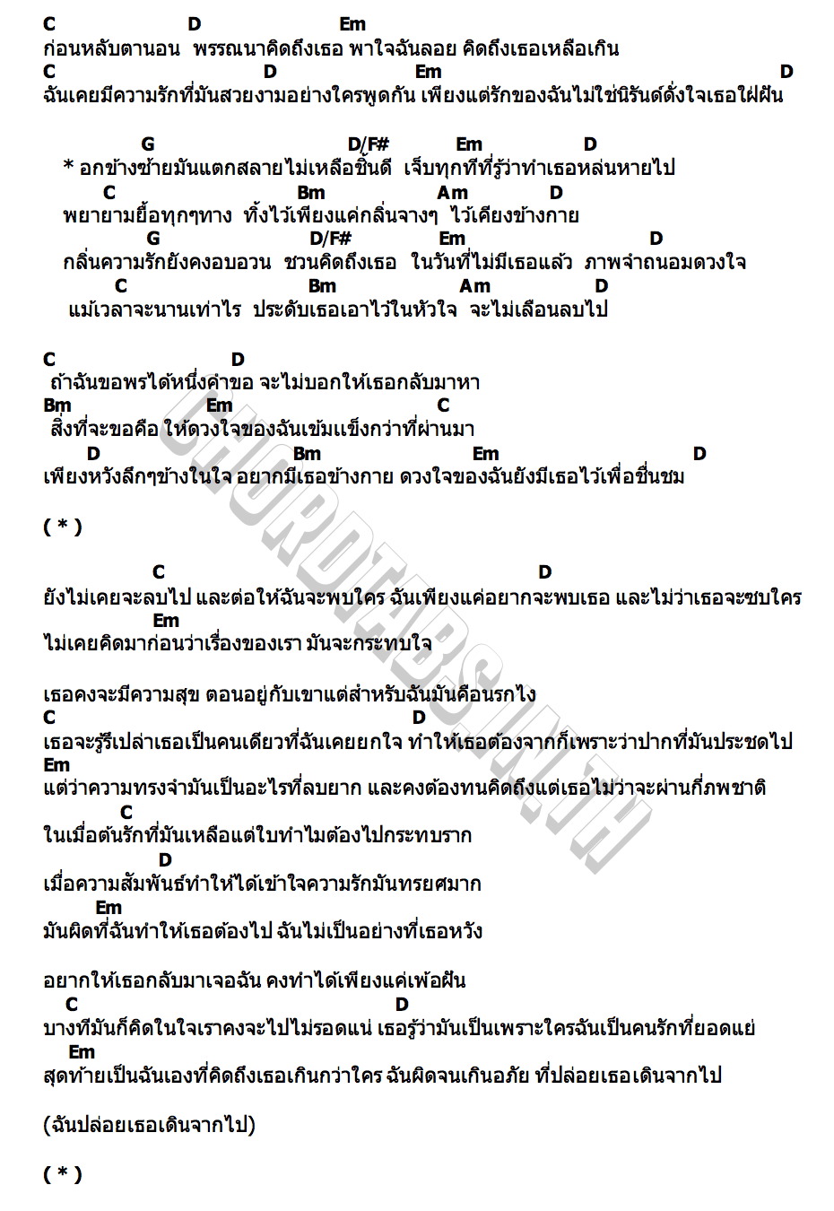 คอร์ด พรรณนา LITTLEPOND
