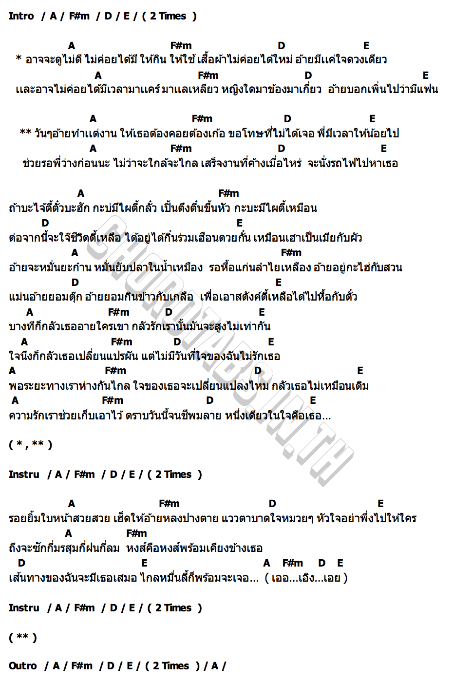 คอร์ด อาจจะดูไม่ดี OWEN