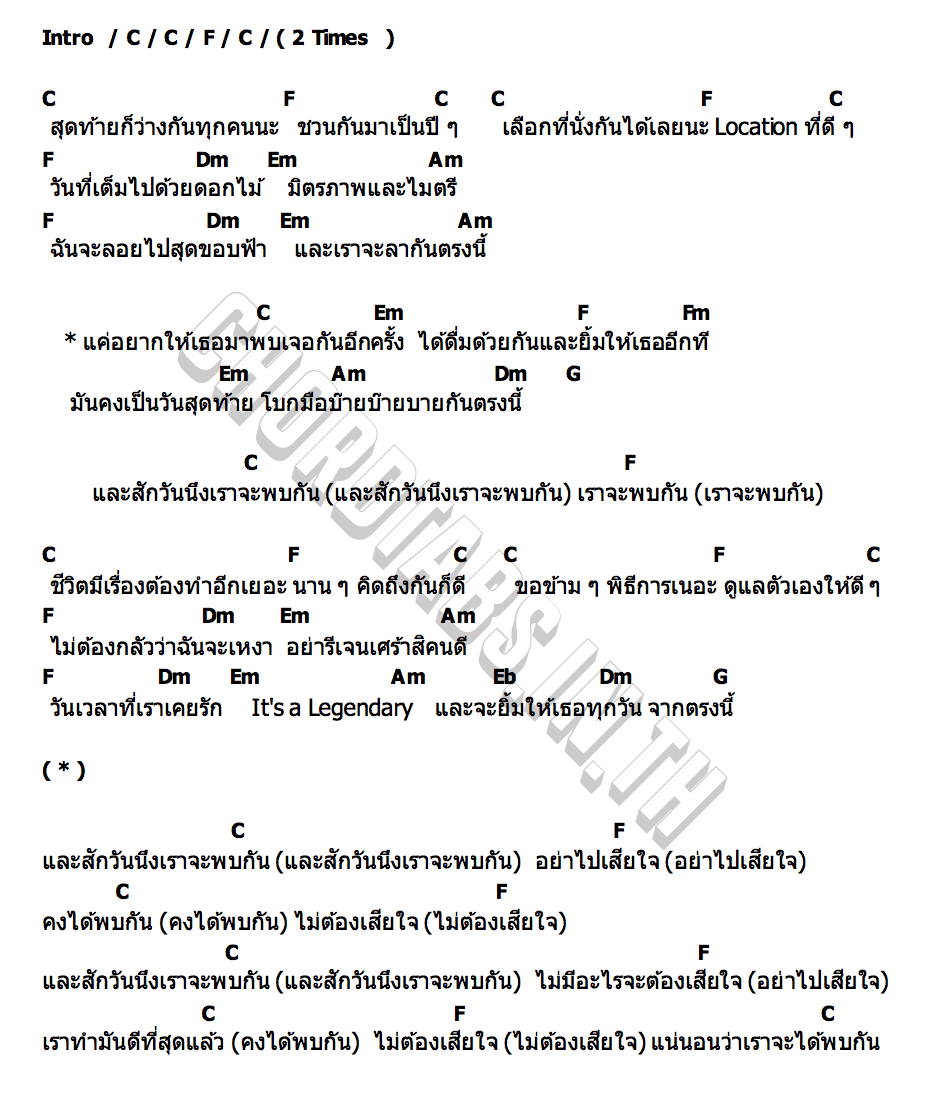 คอร์ด ฌาธนกฤต ว่าน ธนกฤต