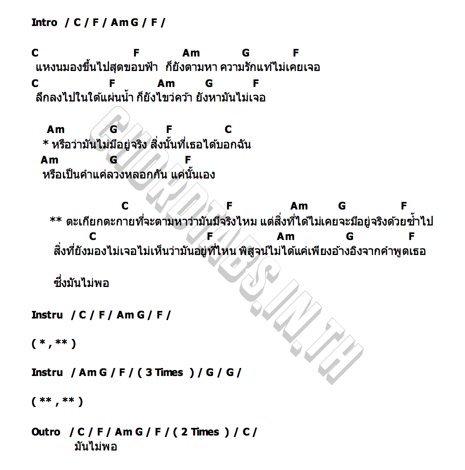คอร์ด เรื่องที่พิสูจน์ไม่ได้ SMART