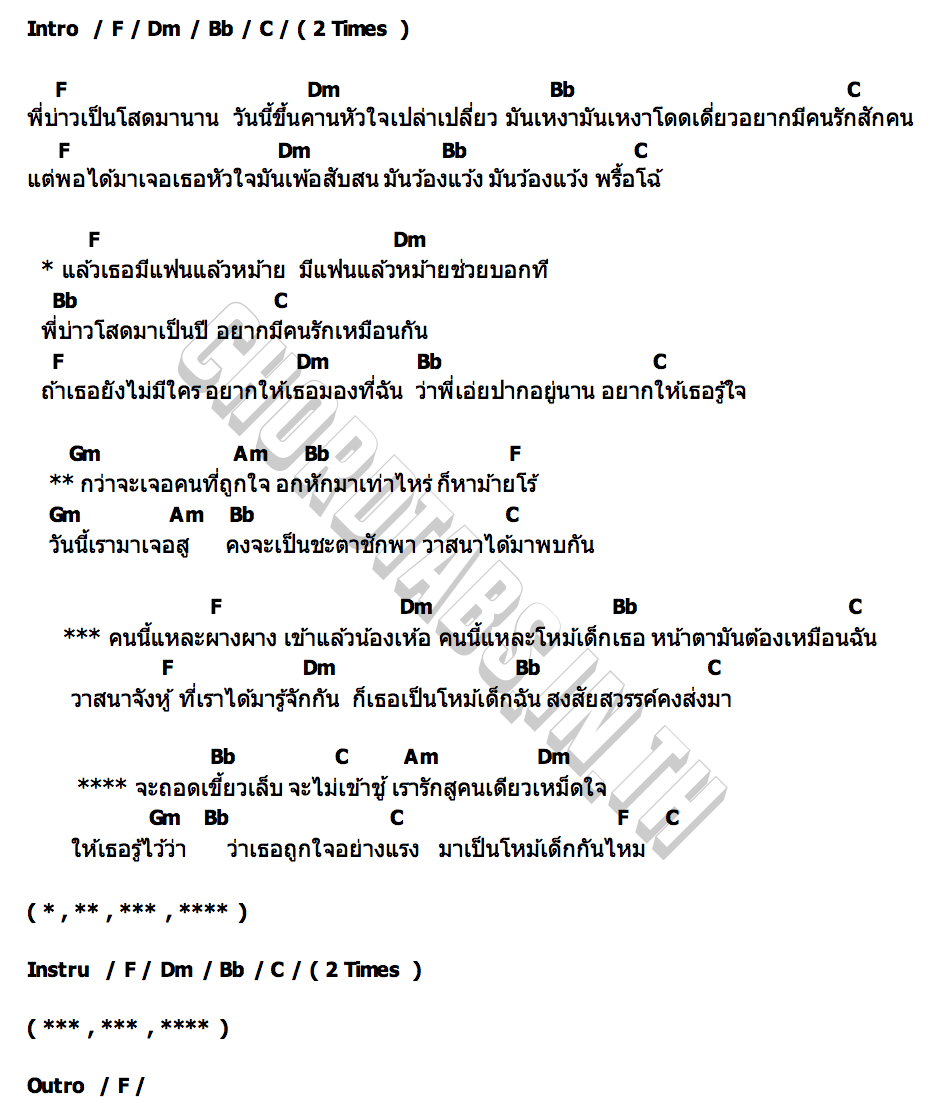 คอร์ด คนนี้แหละโหม้เด็กเธอ สินจรวดมณี