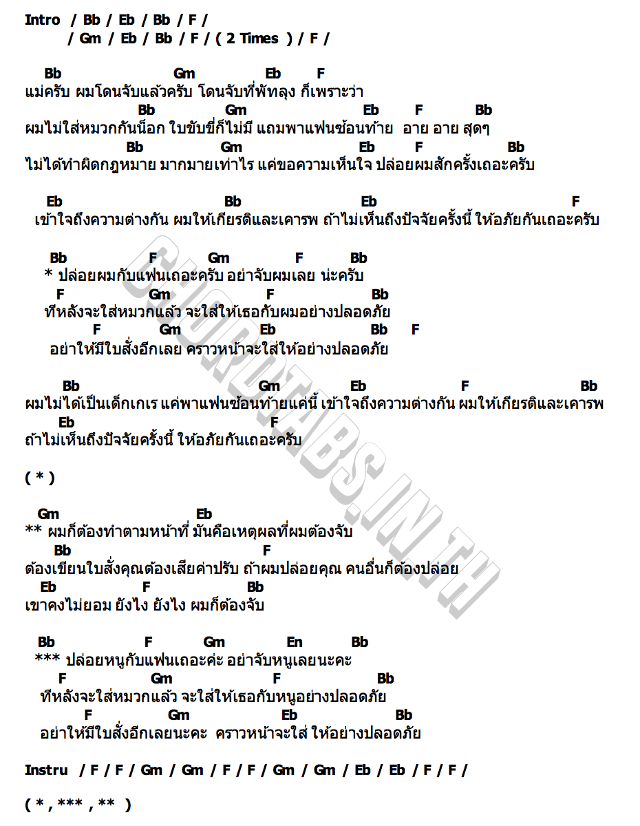 คอร์ด ปลอดภัย 2024 วงโอทู X แน๊ท ราเชนทร์ X หนังน้องเดียว X เจนนี่ นี่ไง