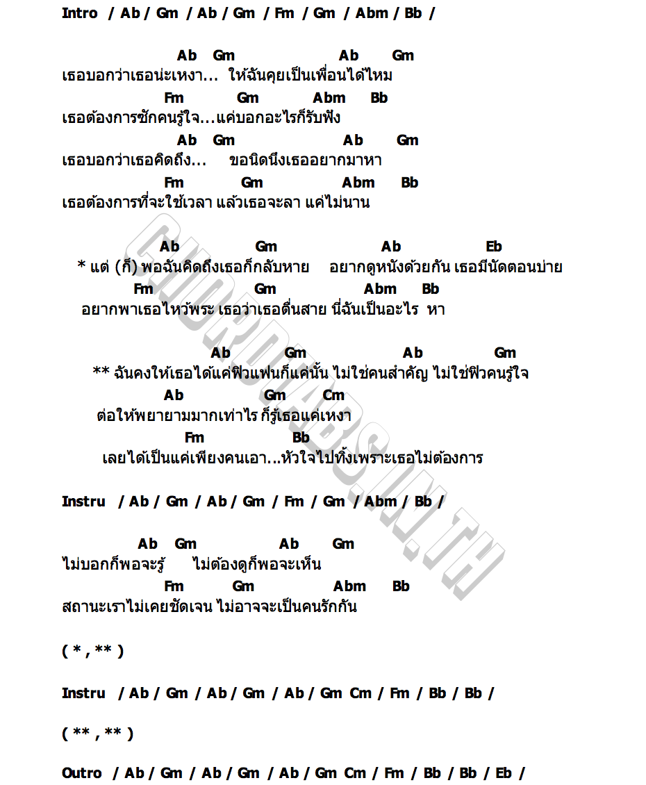 คอร์ด ฟิลแฟน มีน อัจจิมา